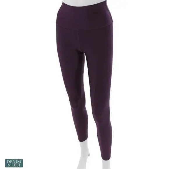 Alo Yoga 7/8 High Waist Airlift Legging Dark Plum Sculpting Compression Studio - Picture 7 of 16